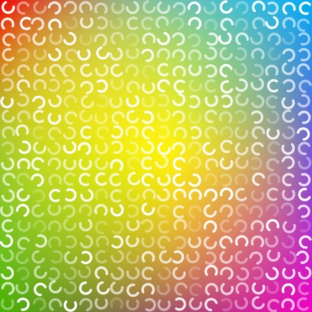 Retro beige colored shaped elements  vector background abstract geometric  patternのイラスト素材