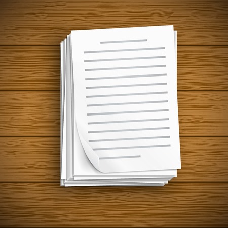 Paper sheet  iconsのイラスト素材