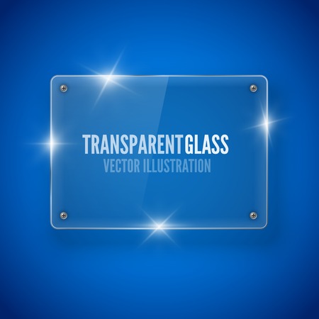 Vector glass frame のイラスト素材