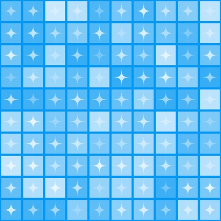 Abstract star shape mosaic backgroundのイラスト素材