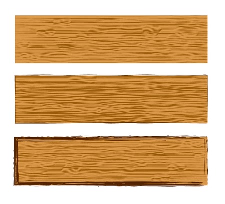 Vector wood planksのイラスト素材