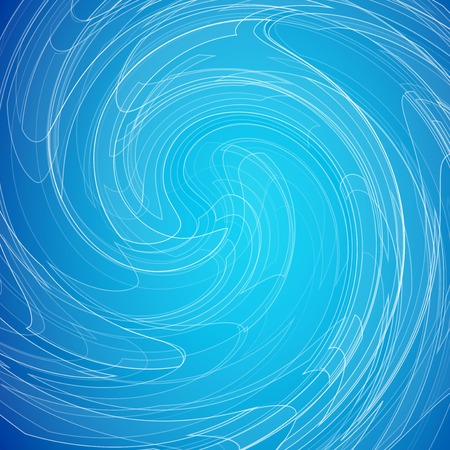 Set of water swirlsのイラスト素材