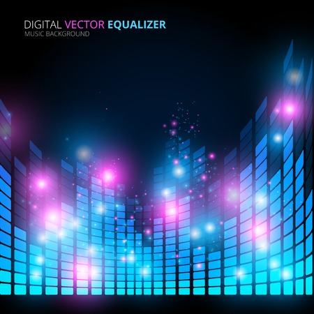 music equalizerのイラスト素材