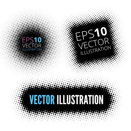 Halftone Designのイラスト素材