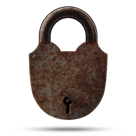Ancient lockのイラスト素材