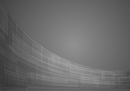 Black Futuristicのイラスト素材