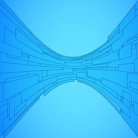 Abstract futuristic scienceのイラスト素材