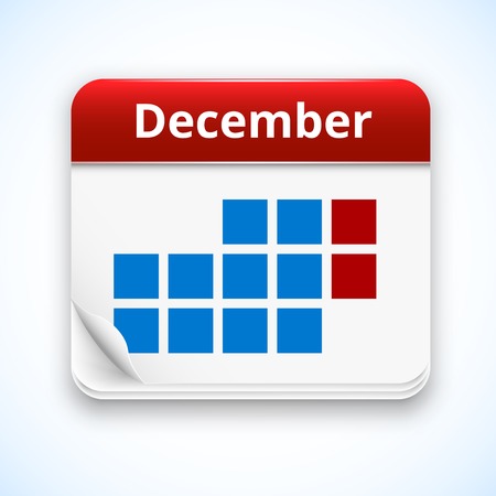 Vector Calendar Iconのイラスト素材