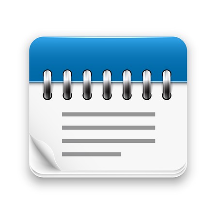 Note bookのイラスト素材