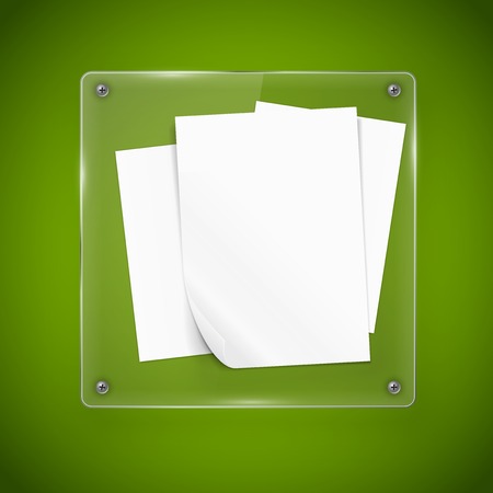 Glass framework and wood textureのイラスト素材