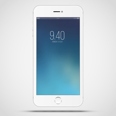Smartphoneのイラスト素材