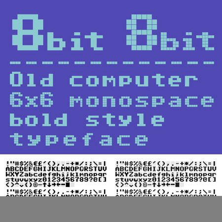 8 bit font