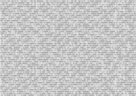 Binary Code Screenのイラスト素材