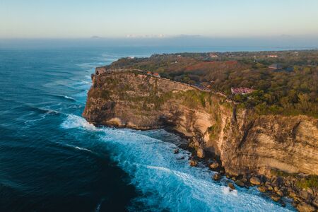 Uluwatu aerial viewの写真素材