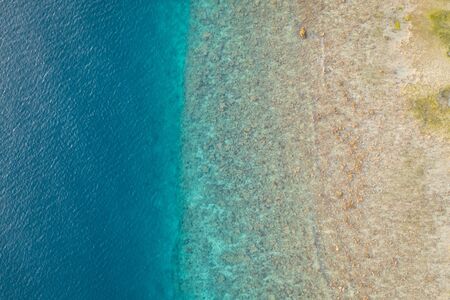 Ocean waves beach