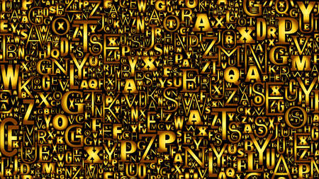 ABC vector typesetのイラスト素材