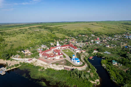 Vinnovka Monastery Aerialの写真素材