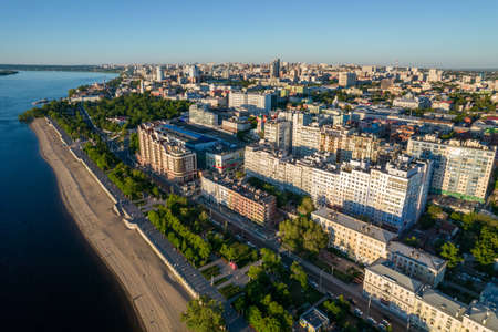 Aerial city view