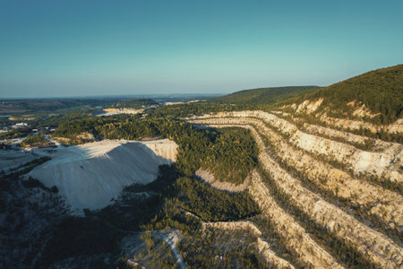 Old brick plantの写真素材
