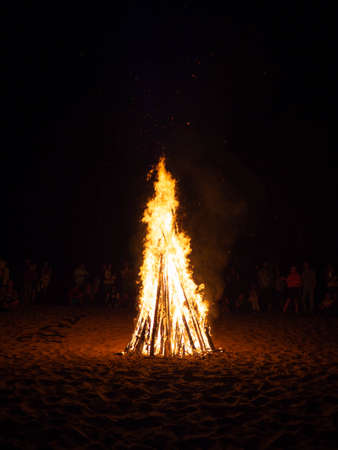 Big campfire night