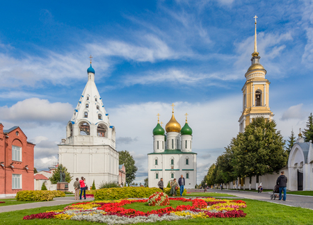 4 SEPTEMBER 2016. View of Kremlin in Kolomna, Russiaのeditorial素材