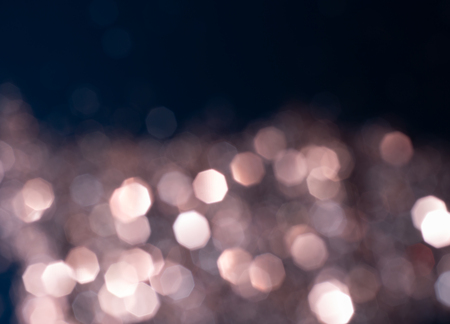 Abstract blurred bokeh background. Lens flare, holiday themeの写真素材