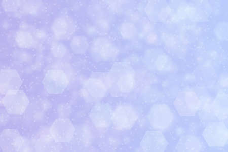 Abstract background with soft pastel colors, hexagon shaped bokehの写真素材