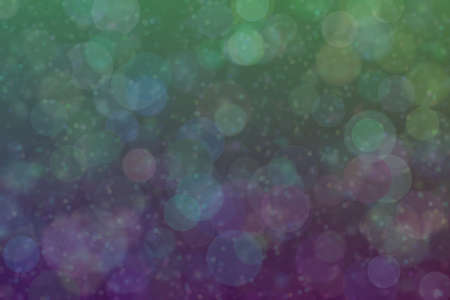 dark green abstract defocused background with circle shape bokeh spotsの写真素材