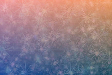 Beautiful harmonic mysterious backgeound with dark blue and green and pink colored bokeh.