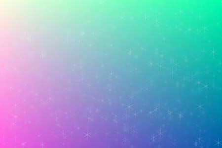 blue and beige abstract defocused background with star shape bokeh spotsの写真素材