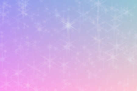 violet and pink abstract defocused background with star shape bokeh spotsの写真素材