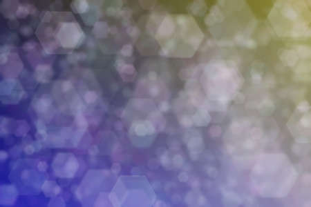 light gray to dark gray abstract defocused background with hexagon shape bokeh spots