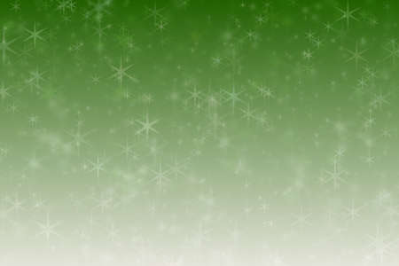 green and beige abstract defocused background, star shape bokeh pattern.の写真素材