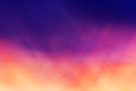 Pastel colors mystic sunset clouds shooted with cruciform camera motion as creative abstract backgroundの写真素材