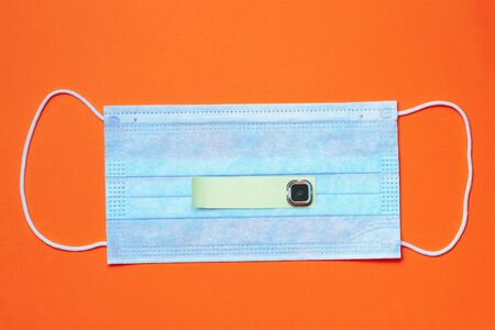 Camera as a symbol of control and surveillance with interference with privacy and medical surgical...