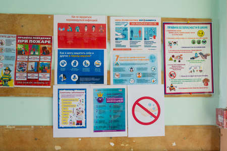 September 1, 2020 Balti or Beltsy Moldova school rules of conduct and safety measures during the...