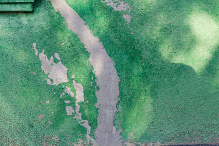 Old textured rough grunge wall with cracks. Background or graphic resource for designの写真素材