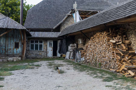 September 9, 2020 Old Orhei Moldova is an authentic Moldovan village. Welcome to Moldova. Recognizable attractions for touristsのeditorial素材