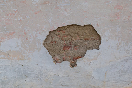 Old rough textured surface of a grunge wall. Backgroundの写真素材