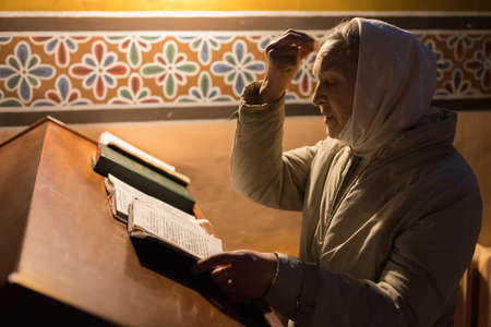 January 19, 2021 Balti Moldova religious holiday of baptism in the church. Illustrative editorial....
