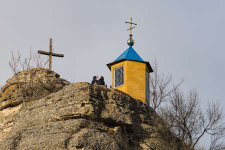 December 6, 2020 Saharna Moldova is the most famous monastery in the country and the place of pilgrimage of believers from different countriesのeditorial素材
