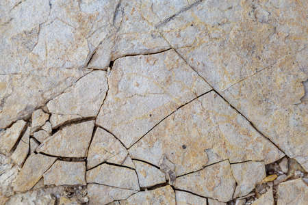 Natural limestone. Background for blank or graphic resource for design. Rough textured surface.の写真素材