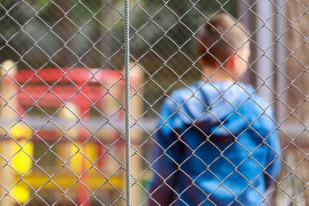 Abstract blurred background. Bokeh in an urban environmentの写真素材