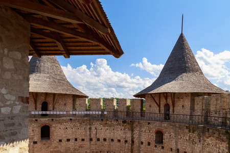 The main attraction for tourists is the city of Soroca and the country of Moldova. 15th century fortress built by Stefan cel Mare. Welcome to Moldovaのeditorial素材