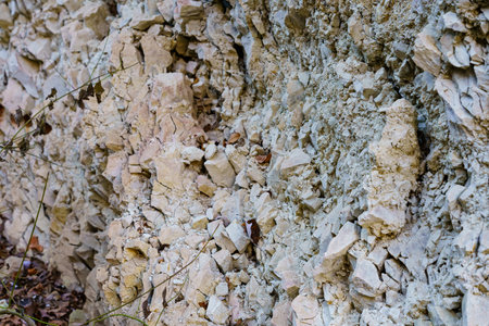 Rocky wilderness. Background or backdrop with selective focus and copy space for text