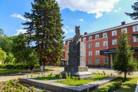 July 10, 2021, Caul Moldova monument to Stefan cel Mare. For editorial use. Background.のeditorial素材