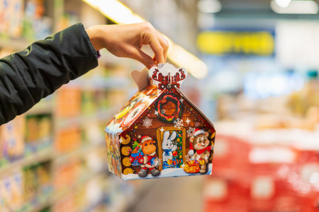 December 13, 2022 Beltsy, Moldova. For illustrative editorial use. Sweets setのeditorial素材
