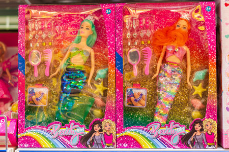 December 13, 2022 Beltsy, Moldova. For illustrative editorial use. doll toys for girlsのeditorial素材