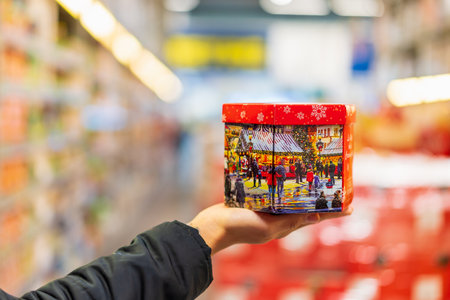 December 13, 2022 Beltsy, Moldova. For illustrative editorial use. Sweets setのeditorial素材