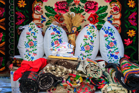 June 12, 2022 Duruitoara Moldova. For illustrative editorial use. Moldavian authentic backgroundのeditorial素材